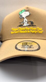 入荷しました😊

#daikanyamagolfclub #代官山ゴルフ倶楽部 
#snoopy #newera #golf